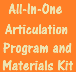 all-in-one articulation program and materials kit
