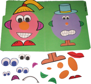 Printable Potato Head Speech Therapy Games