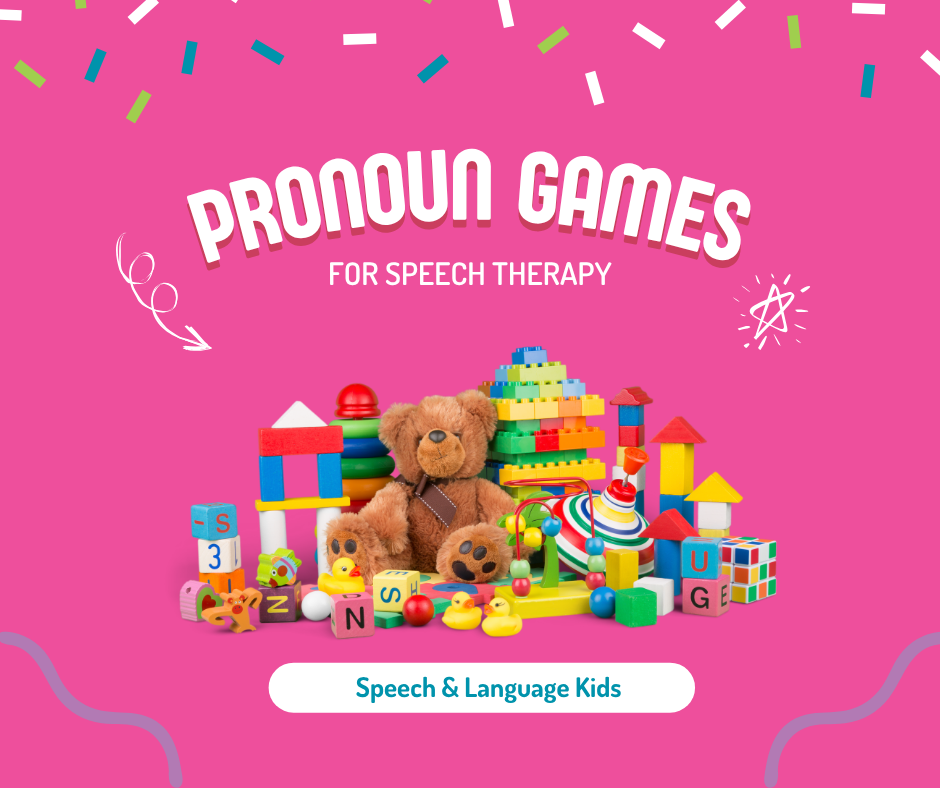 pronoun games for speech therapy