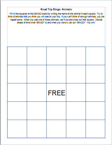 Speech Homework Chart