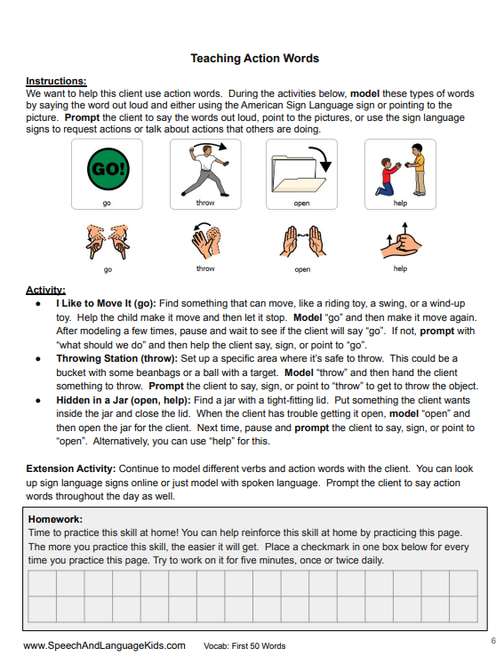 Vocabulary Building Activities for Babies/Infants/Toddlers