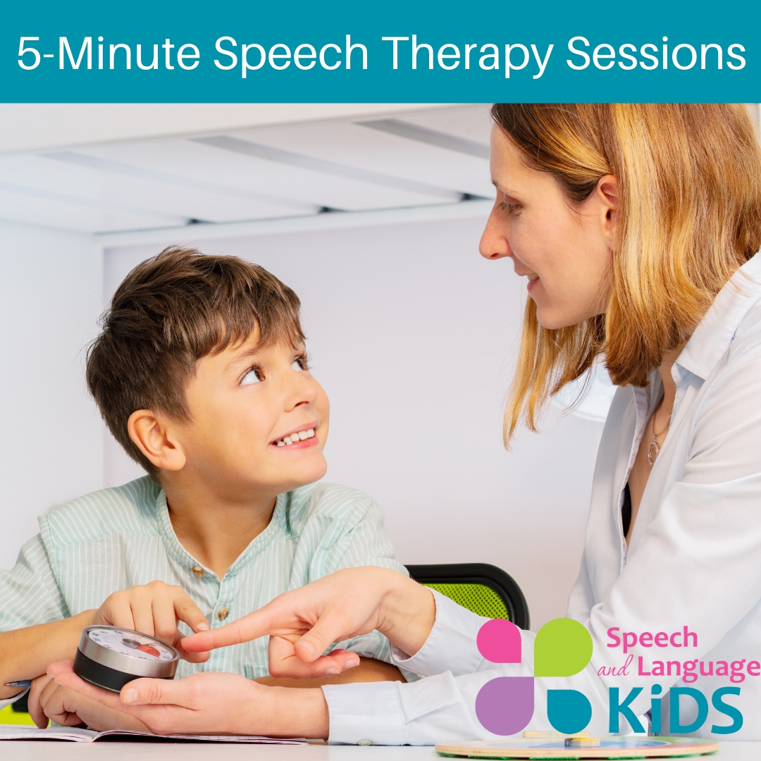 5 Minute Speech Therapy Sessions