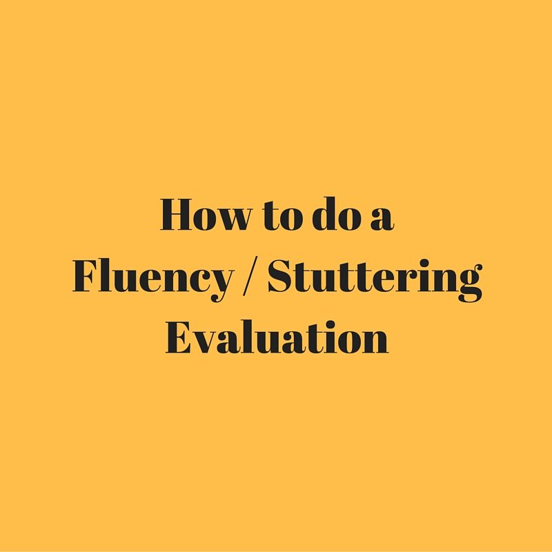 Stuttering Goals For Kids