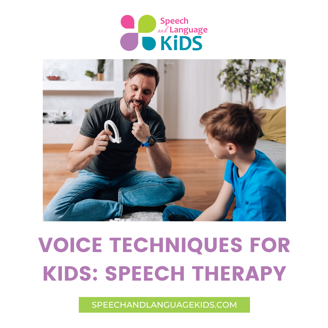 voice techniques for kids speech therapy for voice disorders