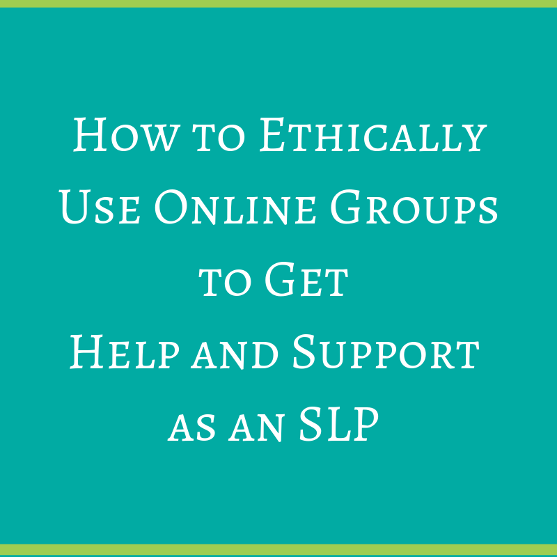 Online speech help