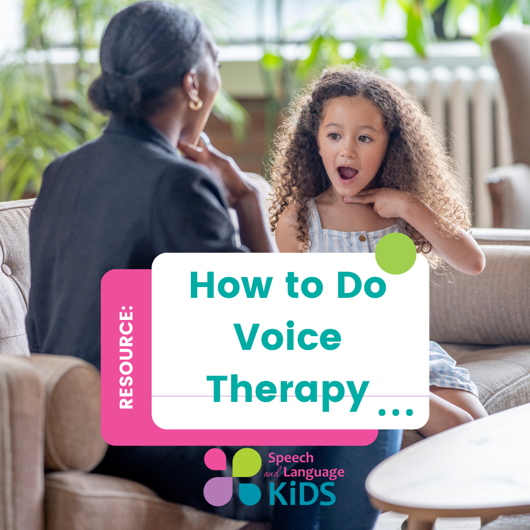 how to do voice therapy: speech therapy for voice disorders