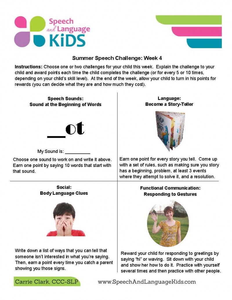 Expressive Language Delay Resource Page Speech And Language Kids