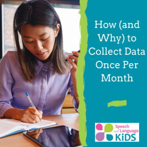 collect data once per month