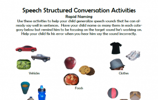 Structured Conversation Speech Activities