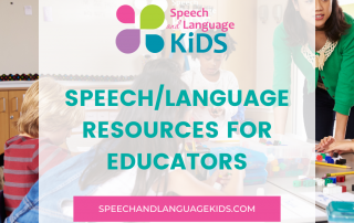 Speech/Language Resources for Educators