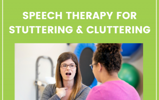 speech therapy for stuttering and cluttering