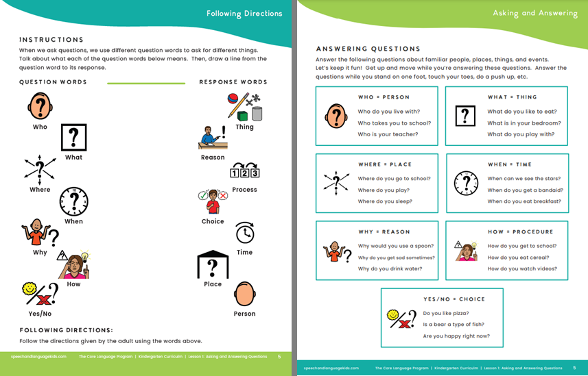Core language program – language curriculum Core language program - language curriculum