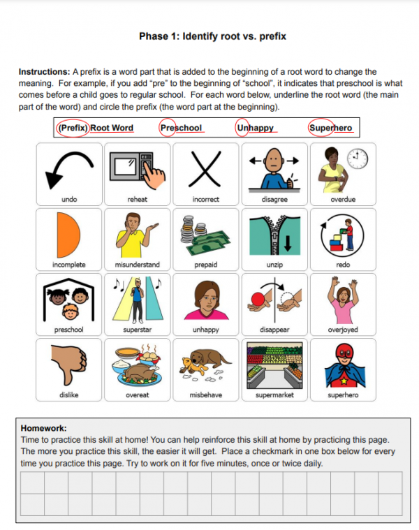 No-Prep Therapy Kits for Middle School Language Skills