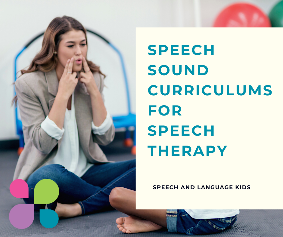 Speech Sound Curriculums for Speech Therapy