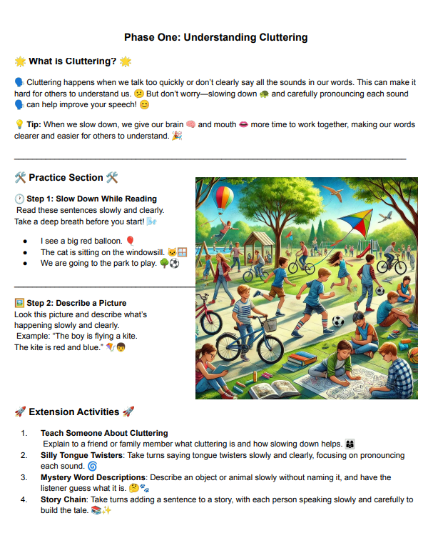 Screenshot 2025-10-24 084541 Cluttering Curriculum for Speech Therapy